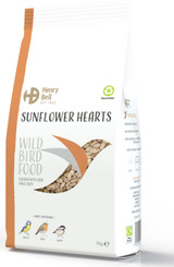 Henry Bell Wild Bird Food Sunflower Hearts 1kg