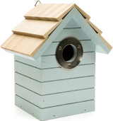 Henry Bell Beach Hut Nest Box Pale Blue