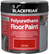 Blackfriar Polyurethane Floor Paint Tile Red Semi-Gloss Finish 1Ltr