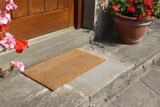 JVL Manor Plain Coir Doormat 60x40cm