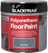 Blackfriar Polyurethane Floor Paint Mid-Grey Semi-Gloss Finish 1Ltr