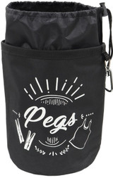 JVL Large Peg Bag With Clip