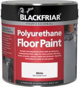 Blackfriar Polyurethane Floor Paint White Semi-Gloss Finish 1Ltr