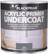 Blackfriar Acrylic Primer Undercoat Grey Matt Finish 500ml