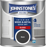 Johnstones Black QD Gloss 250ml