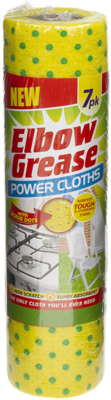 Elbow Grease Power Cloths 7Pk