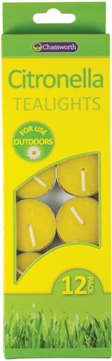 Tealights Citronella 12pk