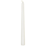 Prices Venetian Dinner Candle White 25.5cm