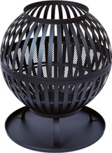 Premier Ball Fire Pit Black