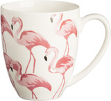 Pink Flamingo China Mug