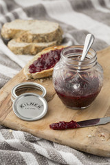 Strawberry Fruit Preserve Jar 