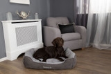 Scruffs Grey Cosy Dog Bed 90x70cm