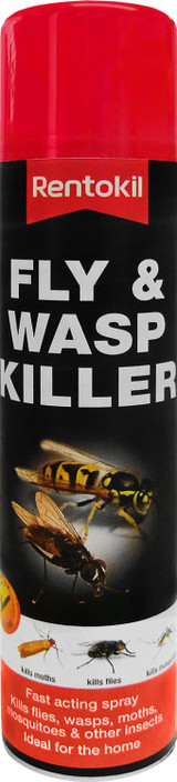 Rentokil 300ml Fly & Wasp Killer 