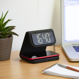 Akai Alarm Clock & Wireless Phone Charger