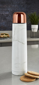 Tower Marble Rose Gold Flask 1.0Ltr