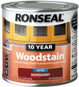 Ronseal 10 Year Woodstain Mahogany 250ml 