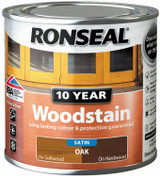 Ronseal 10 Year Woodstain Oak 250ml