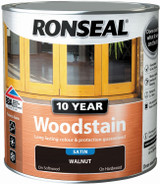 Ronseal 10 Year Woodstain Walnut 2.5Ltr