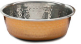 Pet Bowl Copper 5.5"