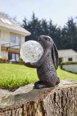 Smart Garden Solar Powered Hare Magic Ornament