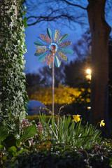 Mistral Wind Spinner With Solar Light
