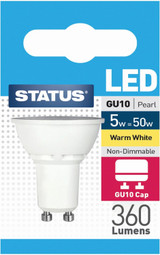 Status 5/50w GU10 LED Warm White