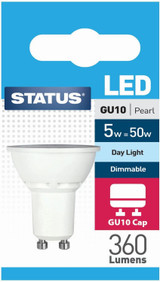 Status 5/50w GU10 Dimmable DAYLIGHT