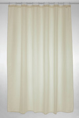 Blue Canyon Shower Curtain Polyester Plain Cream 180 x 180cm