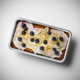 Silver Anodised 2lb Loaf Pan