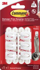 Command Mini Hooks Pack of 6