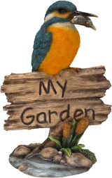 Vivid Arts My Garden Sign Kingfisher