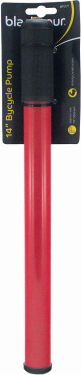 Blackspur 14in Single Connector Bicycle Pump 