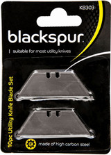 Blackspur 10pc Utility Knife Blades 