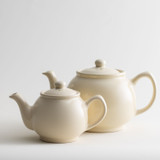 P&K Matt Cream 2 Cup TeapotP&K Matt Cream 2 Cup Teapot