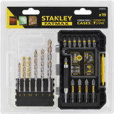 Stanley Fatmax19 Piece Masonry Drill & Bit Set