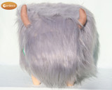 Georgette the Grey Highland Cow Footstool