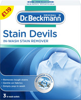 Dr.Beckmann Stain Devils In Wash Stain Remover Pack of 3 sachets