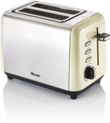 Swan Town House 2 Slice Toaster Cream