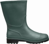 Briers Short Wellington Boots Size 10 Green