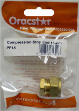 Oracstar 15mm Brass Stop End 