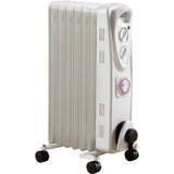 Daewoo HEA1894 1.5KW Oil Filled Heater With Timer and 3 Heat Settings