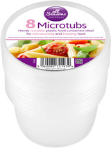 All Seasons Microtubs 550ml 8 Pack