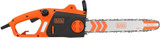 Black+Decker Corded Electric Chainsaw 40cm Cut