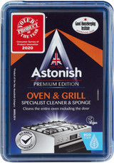 Astonish Specialist Anti-Bacterial Oven & Grill Cleaner & Sponge 250g