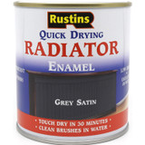 Rustins Quick Dry Radiator Enamel Grey Gloss 250ml