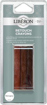 Liberon Retouch Crayons Mahogany Card of 3