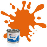 Humbrol No 18 Enamel Gloss Orange 14ml