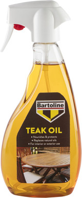 Bartoline Teak Oil Trigger Spray 500ml