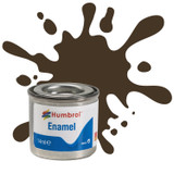 Humbrol No 10 Enamel Gloss Service Brown 14ml