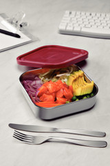 Tramontina Stainless Steel Lunch Box 800ml